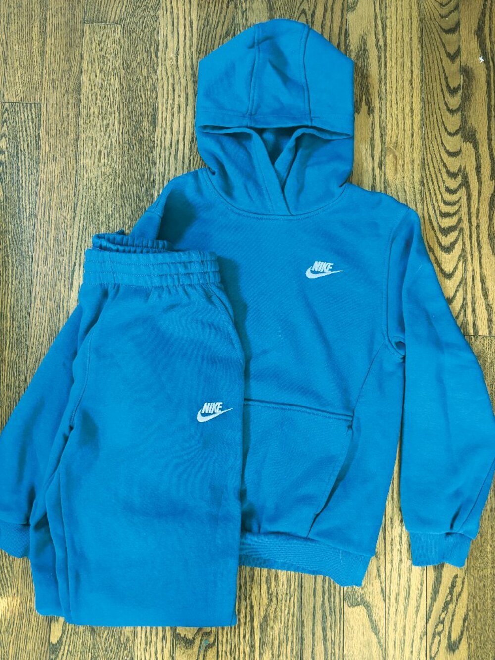 Nike Kids' Fit Sportswear Club Fleece Hoodie and Jogger